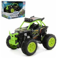 Машинка Veld co 103947 металлическая Crawler OFF-ROAD CAR 360, противоударная система, двери открываются, инерция, свет