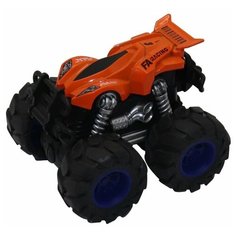 Машинка гоночная die-cast, 4*4, фрикционная, двойной реверс, оранжевая Funky toys FT61034