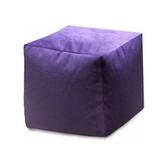 Пуфик КУБИК Мустанг сиреневый Kreslo Puff