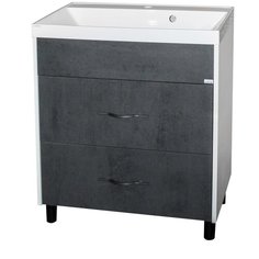 Тумба д/ванной "Сура-60" под ум.Classic-60 (Andrea) (ПВХ) Mixline