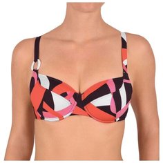 Купальный лиф Move с ярким принтом, фиолетовый, размер 46G Empreinte
