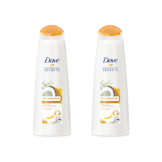Dove шампунь Nourishing Secrets Восстановление с куркумой и кокосовым маслом 2 х 380 мл, 380 мл