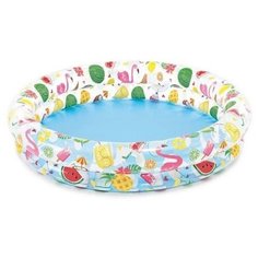 Бассейн надувной Intex Фламинго 122х25