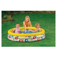 Бассейн надувной Intex Геометрия 168х 41 см