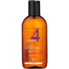 Sim Sensitive SYSTEM 4 Mild Climbazole Shampoo 3 Терапевтический шампунь №3 для чувствительной кожи головы, 100 мл