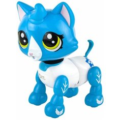 Робот 1 TOY Robo Pets Котёнок белый/голубой