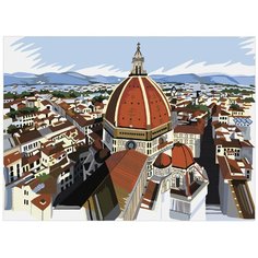 Остров сокровищ картина по номерам Город 29х39.5 см (661629)