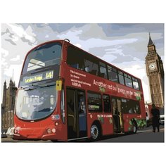 Остров сокровищ картина по номерам Лондон 29х39.5 см (661636)