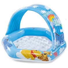 Детский бассейн Intex Winnie The Pooh 58415 голубой/белый