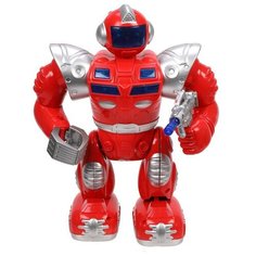 Робот lezhou toys 99111-2 красный/серебристый