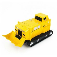 Робот-трансформер MZ Бульдозер 2377PF желтый