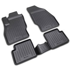 Комплект ковриков салона ELEMENT NLC.37.14.210k для Opel Corsa 4 шт. черный