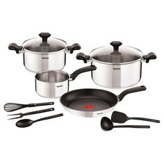 Набор посуды Tefal Comfort Max C973SB34 11 пр. серебристый