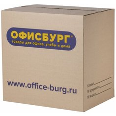 Коробка Офисбург 440138, лист, 370х270 мм бурый 37 л