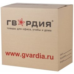 Коробка Гвардия 440139, лист, 370х270 мм бурый 39 л