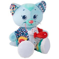 Развивающая игрушка Happy Snail Помощник Котик, разноцветный