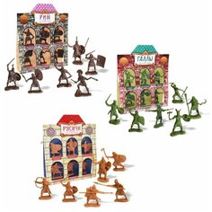 Игровой набор "Римляне" 12066 + Игровой набор "Галлы" 12065 + Игровой набор "Русичи" 12067 Биплант