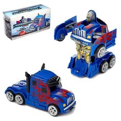 Робот-трансформер инерционный "Оптимус", трансформируется автоматически при столкновении 4431061 Сима ленд