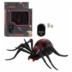 Детская игрушка Робот-насекомое на радиоуправлении, ПАУК, 3 канала, световые эффекты, режим презентации. Компания Друзей