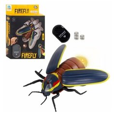 Детская игрушка Робот на радиоуправлении Светлячок, 3 канала, световые эффекты.в/к 16,5*5,3*23,5 Компания Друзей