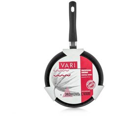Сковорода блинная VARI "Классическая каменная" литая, 24 см, с антипригарным покрытием