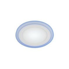 LED 3-6 BL LED 3-6 BL Светильник ЭРА светодиодный круглый c cиней подсветкой LED 6W 220V 4000K ERA