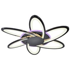 Светодиодная люстра ProfitLight 8014/6 PBK 144W+8W RGB