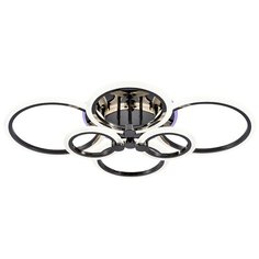 Светодиодная люстра ProfitLight 8076/6 PBK 132W+11W RGB