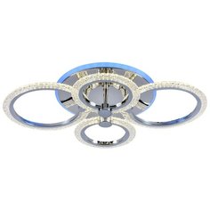 Светодиодная люстра ProfitLight 8003/4 CHR 76W+8W RGB