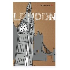 Блокнот-Престиж А5. 160 Л. "ГОРОДСКАЯ МЕЧТА. ЛОНДОН" Альт