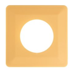 Защитная рамка для выключателей и розеток 1-местная бежевый duwi 24480 6