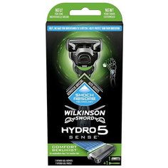 Wilkinson Sword / Schick / Hydro5 Sense Comfort / Бритвенный станок с 1 кассетой (коробка)