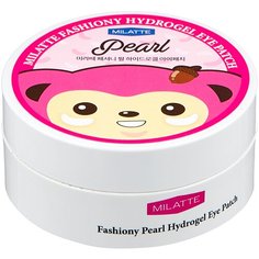 Milatte Гидрогелевые патчи для глаз Fashiony Pearl Hydrogel Eye Patch, 60 шт.