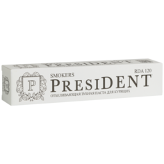 Зубная паста PresiDENT Smokers, 75 мл