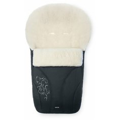 Конверт-мешок Womar Snowflake в коляску 95 см черный