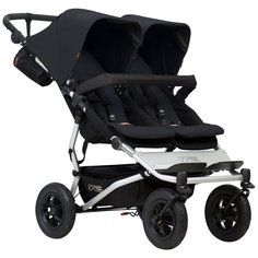 Прогулочная коляска для двойни Mountain buggy Duet, чёрный