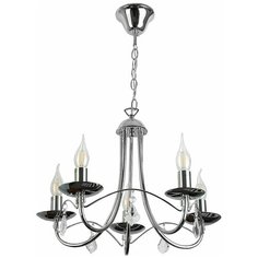 Люстра Toplight Lily TL6020D-05CH, E14, 300 Вт