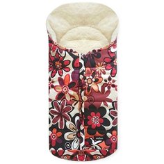 Конверт-мешок Womar Wintry в коляску 90 см 18 цветки