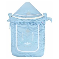 Конверт-одеяло Золотой Гусь меховой Бэби Элит 76 см голубой