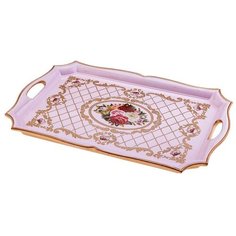 Поднос Lefard 141-133 бежевый/золотой/красный