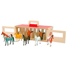Игровой набор Melissa & Doug Take-Along Show-Horse Stable 3744