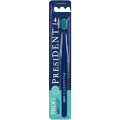 Зубная щетка PresiDENT Profi Super soft 6000, синий