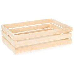 Мастер Рио Ящик для хранения и декорирования большой 52х35х14 см натуральное дерево