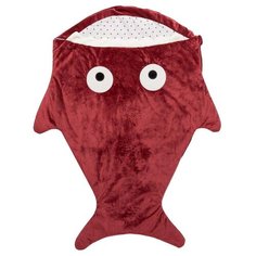 Конверт-одеяло Крошка Я Акула 83 см красный