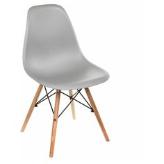 Стул Woodville Eames (PC-015), пластик, цвет: серый