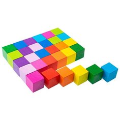 Кубики Томик Цветные 1-45