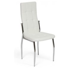 Комплект стульев TetChair Elfo (35), металл/искусственная кожа, 4 шт., цвет: белый