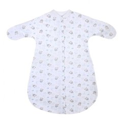 Конверт-мешок KotMarKot 6940/6941 белый/голубой 56-62 см