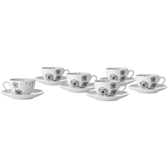 Чайный сервиз Esprado Viente VNT025BE304, 6 персон, 12 предм.