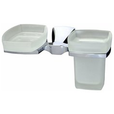 Держатель стакана и мыльницы WasserKRAFT Wern K-2526